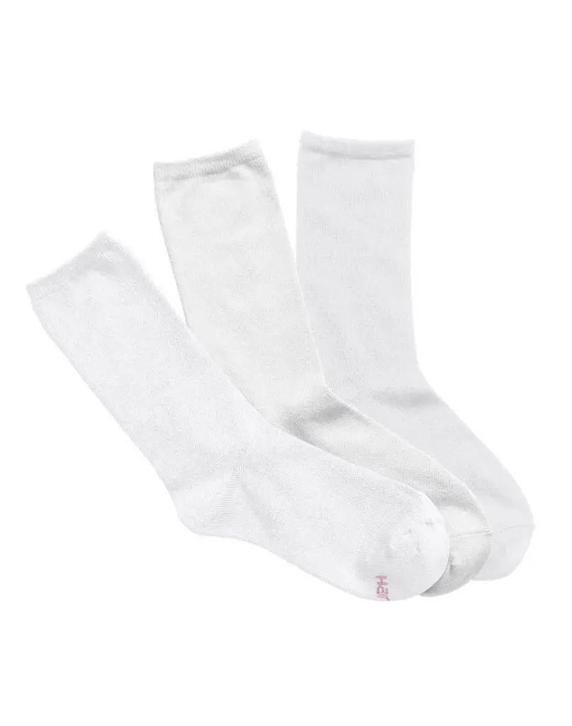 Medias largas comfortsoft ultrasuaves Hanes 3-PACK 882/3