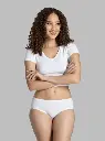 Hipster panty cotton stretch Fruit of the Loom 6-PACK 6D3CCSH
