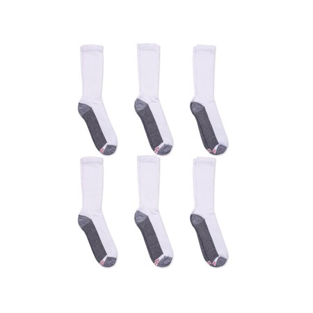 [MC106] Medias largas reforzadas acolchadas Hanes 6-PACK MC106 (BLANCO)