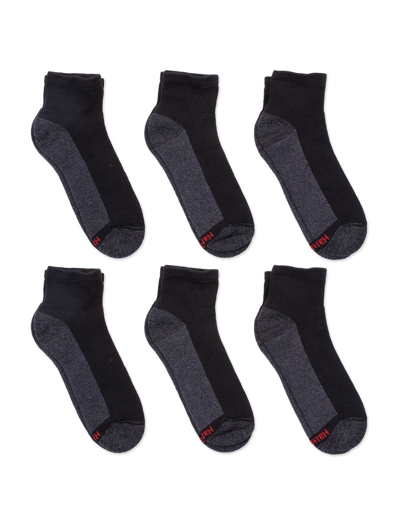 Medias Ankle acolchadas max cushion Hanes 6-PACK MC116
