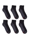 Medias Ankle acolchadas max cushion Hanes 6-PACK MC116