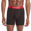 Boxer de Caballero Ultimate Sretch Hanes COTTON LYCRA 5-PACK USBBB5