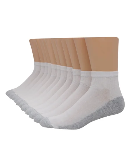 Medias big and tall Ankle Hanes x12 talla especial 12-14 145V12