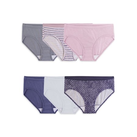 Panty hipster de dama Fruit of the loom 6-pack 6DHIP01 (S/5)