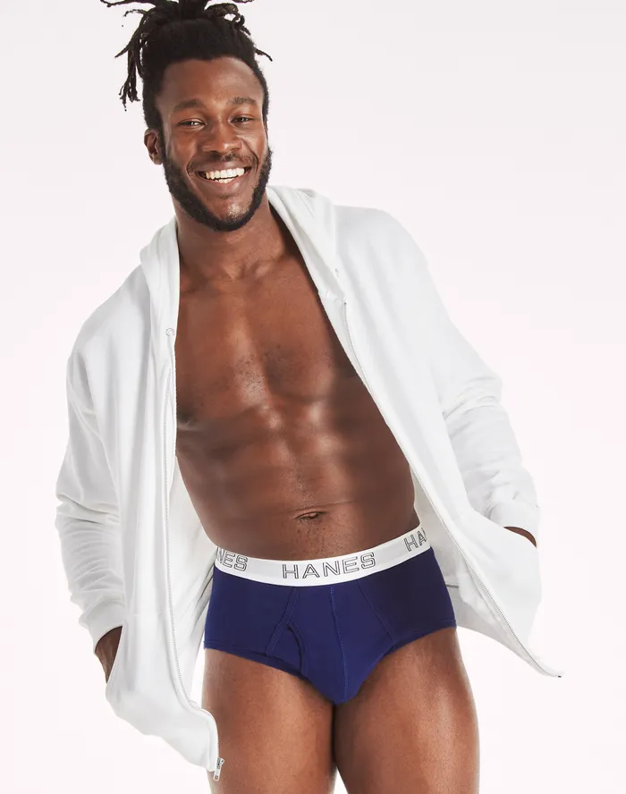 Interior clasico corte bajo Hanes de caballero 6-PACK USBFA6 (S)