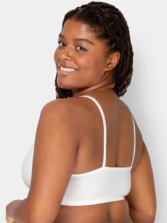  Sosten deportivo de tiras Fruit of the Loom 9036J (BLANCO, 34)