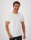 Pack de 3 franelas blancas livianas Hanes 2135