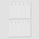 Pack de 10 camisetas blancas Hanes 372Z10