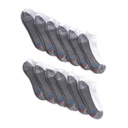 Medias acolchadas no show BIG AND TALL talla especial 12-14 Hanes 12-PACK AC12P