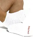 Medias doble dureza y durabilidad No show Hanes 12-PACK 190V12