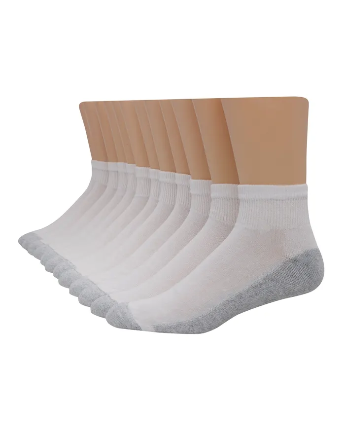 Medias ankle doble dureza y durabilidad Hanes 12-PACK 186V12