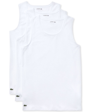 Pack de 3 camisetas lacoste Blancas 