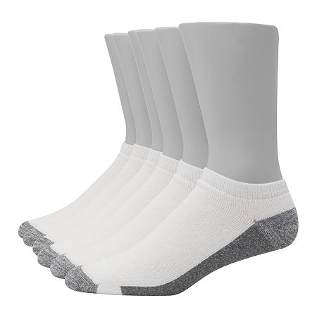 Medias low cut ultra acolchadas Hanes 6-Pack ULC156