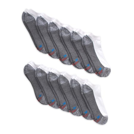 Medias acolchadas no show BIG AND TALL talla especial 12-14 Hanes 12-PACK AC12P