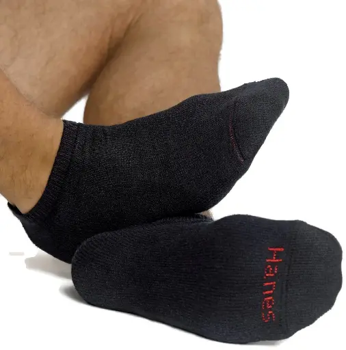 Medias doble dureza y durabilidad No show Hanes 12-PACK 190V12