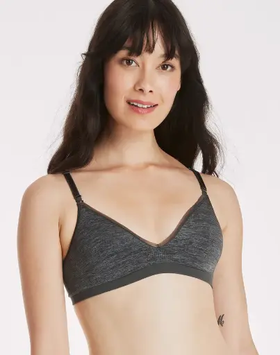 Sosten comfy support sin copa ni varilla con tira ajustable Hanes MHG795