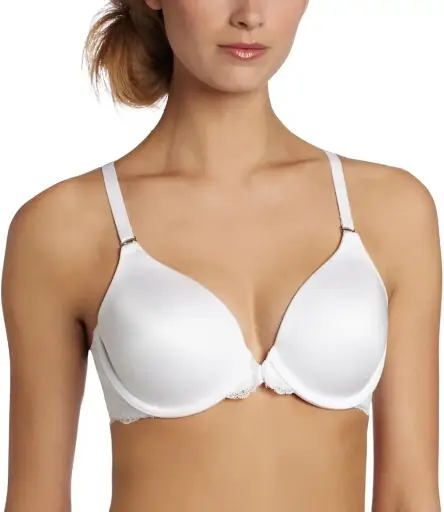 Sosten estilo racerback con cierre frontal con encaje trasero con copa y varilla Maidenform 07112