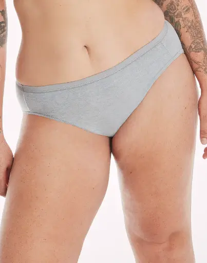 Pantys de algodon corte alto de colores y todas blancas Hanes 6-PACK 43H6CC