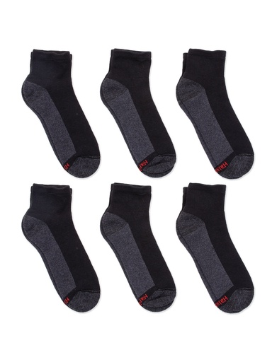 Medias Ankle acolchadas max cushion Hanes 6-PACK MC116