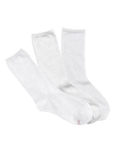Medias largas comfortsoft ultrasuaves Hanes 3-PACK 882/3