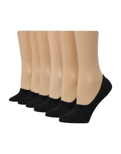 Medias estilo zapatillas mid-sport Hanes 6-PACK 4L72MS
