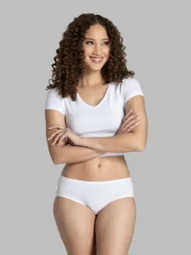 Hipster panty cotton stretch Fruit of the Loom 6-PACK 6D3CCSH
